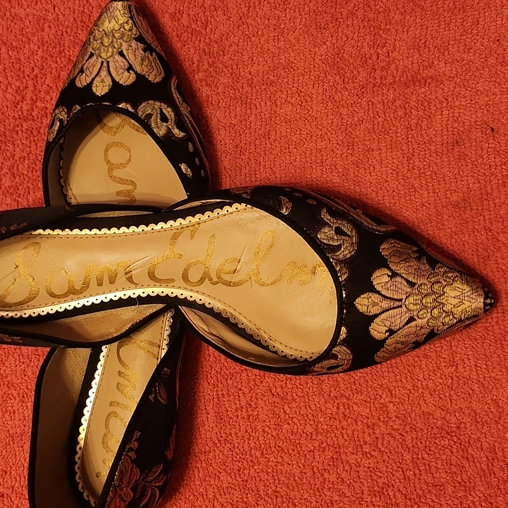 Sam Edelman Black Doorway Flats